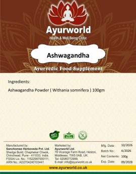 Ashwagandha Churna Organic